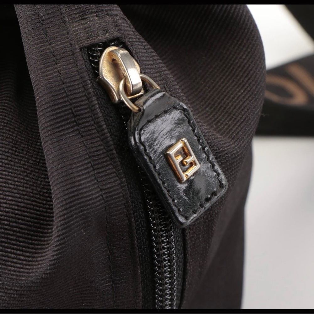 Fendi Drawstring Nylon Backpack - image 5